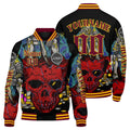 Chaquetas universitarias rojas personalizadas para hombres & mujeres y jóvenes & Chaquetas Letterman personalizadas