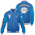Chaquetas universitarias personalizadas en gris burdeos para hombres & mujeres y jóvenes & Chaquetas Letterman personalizadas