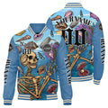 Chaquetas universitarias azul claro personalizadas para hombres & mujeres y jóvenes & Chaquetas Letterman personalizadas