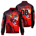 Chaquetas universitarias personalizadas en negro y gris para hombres & mujeres y jóvenes & Chaquetas Letterman personalizadas