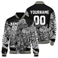 Chaquetas universitarias grises personalizadas para hombres & mujeres y jóvenes & Chaquetas Letterman personalizadas