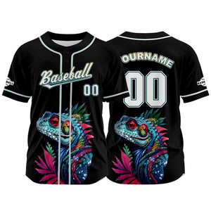 Camiseta de béisbol azul claro personalizada con nombre número y logotipo personalizados