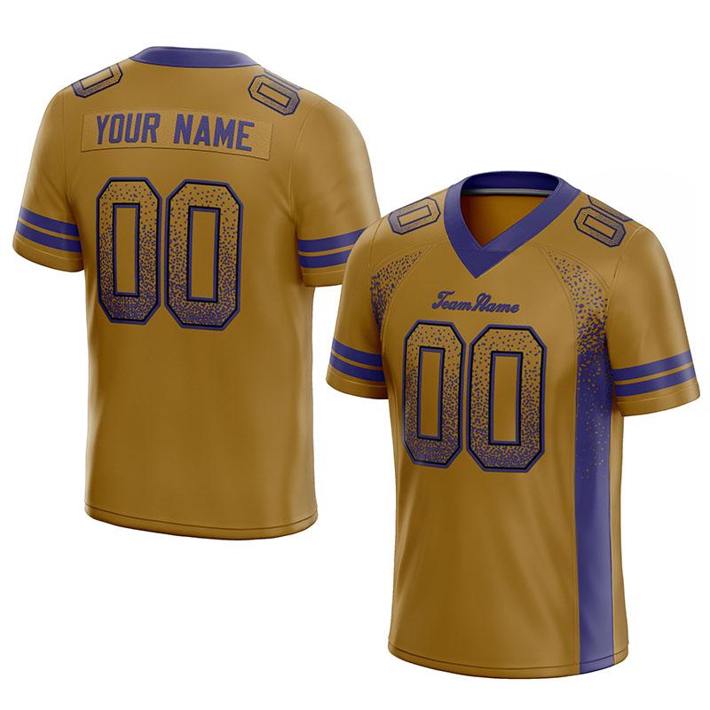 custom authentic drift fashion football jersey royal-red mesh