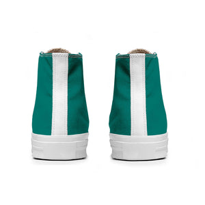 Realza tu estilo con zapatillas de lona de media caña para hombre y mujer