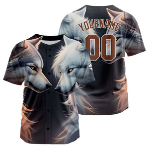 Uniformes de béisbol personalizados Samurai Wolf de alta calidad para adultos y niños & optimizados para el rendimiento