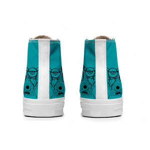 Realza tu estilo con zapatillas de lona de media caña para hombre y mujer