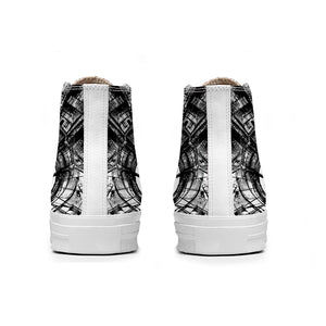 Realza tu estilo con zapatillas de lona de media caña para hombre y mujer