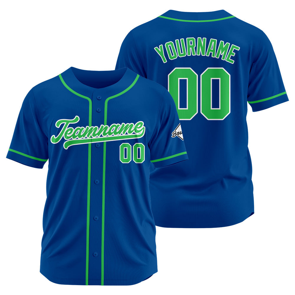 Camiseta de béisbol personalizada con diseño bordado & estilo hip hop & color verde azulado