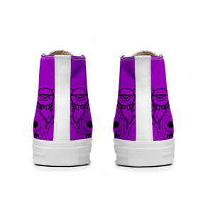 Realza tu estilo con zapatillas de lona de media caña para hombre y mujer