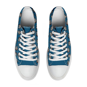 Resalta tu estilo con las zapatillas bajas de lona Lion para hombre y mujer