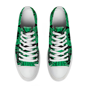 Realza tu estilo con zapatillas bajas de lona para hombre y mujer