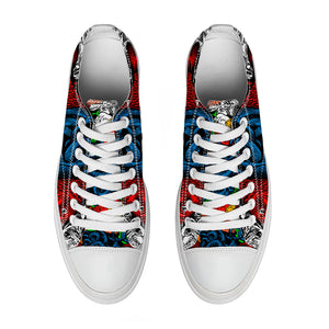 Resalta tu estilo con las zapatillas bajas de lona Fish para hombre y mujer