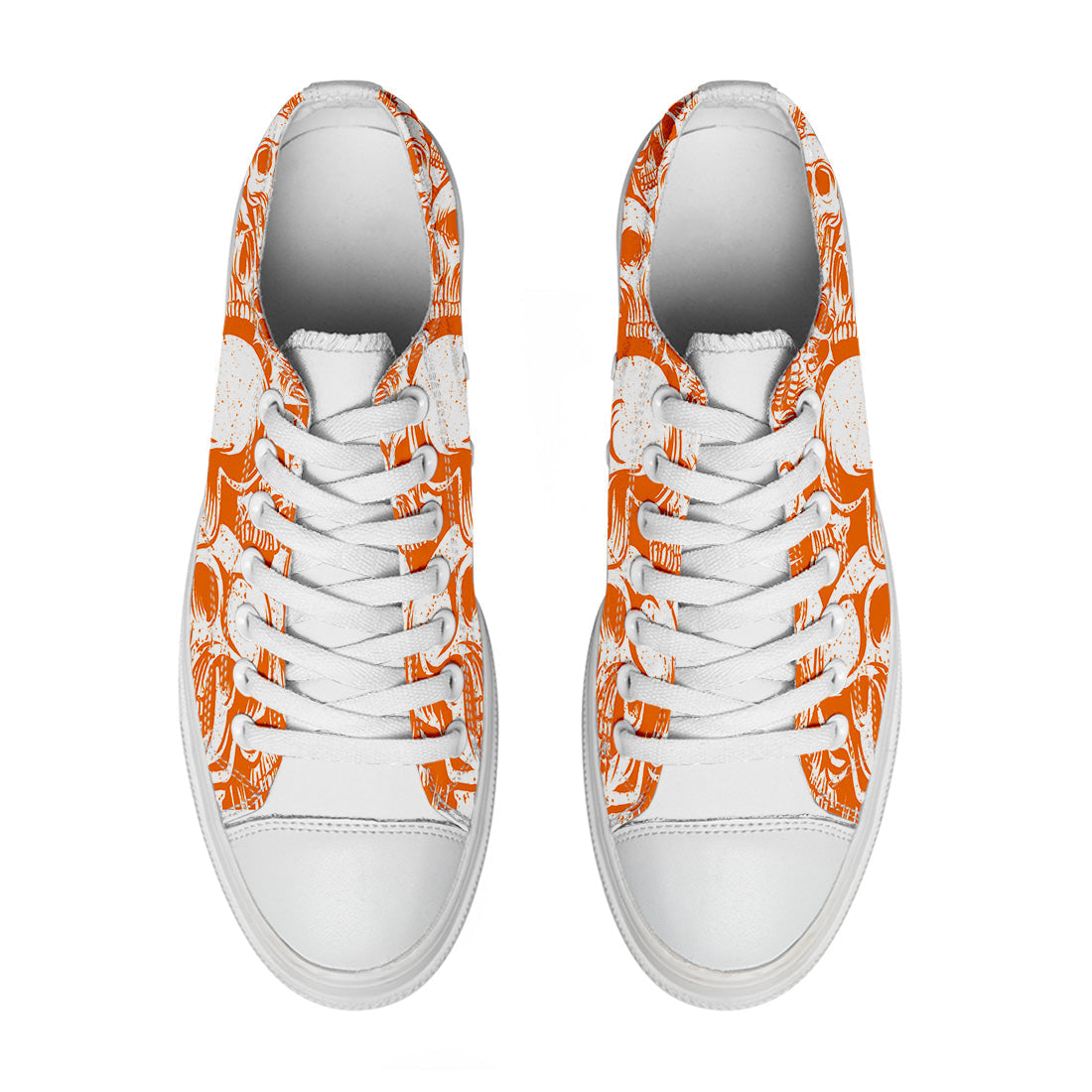 Resalta tu estilo con las zapatillas bajas de lona Skeleton para hombre y mujer