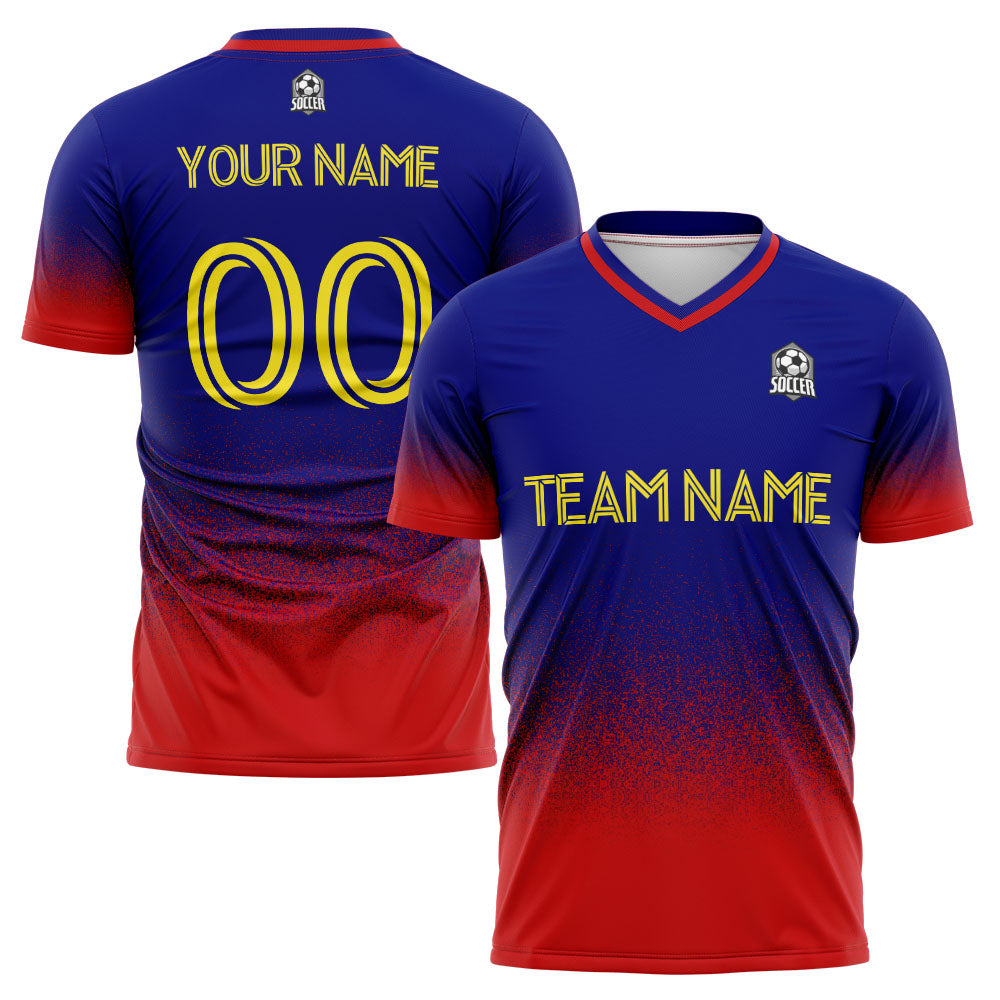 custom soccer uniform jersey kids adults personalized set jersey shirt red