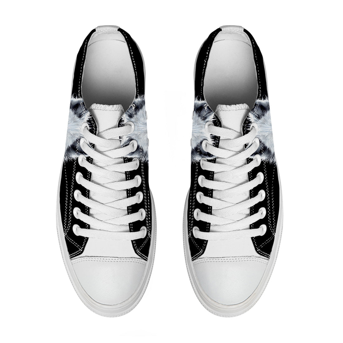Realza tu estilo con las zapatillas bajas de lona Wolf para hombre y mujer