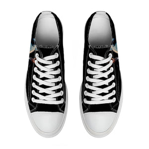 Realza tu estilo con las zapatillas bajas de lona Wolf para hombre y mujer