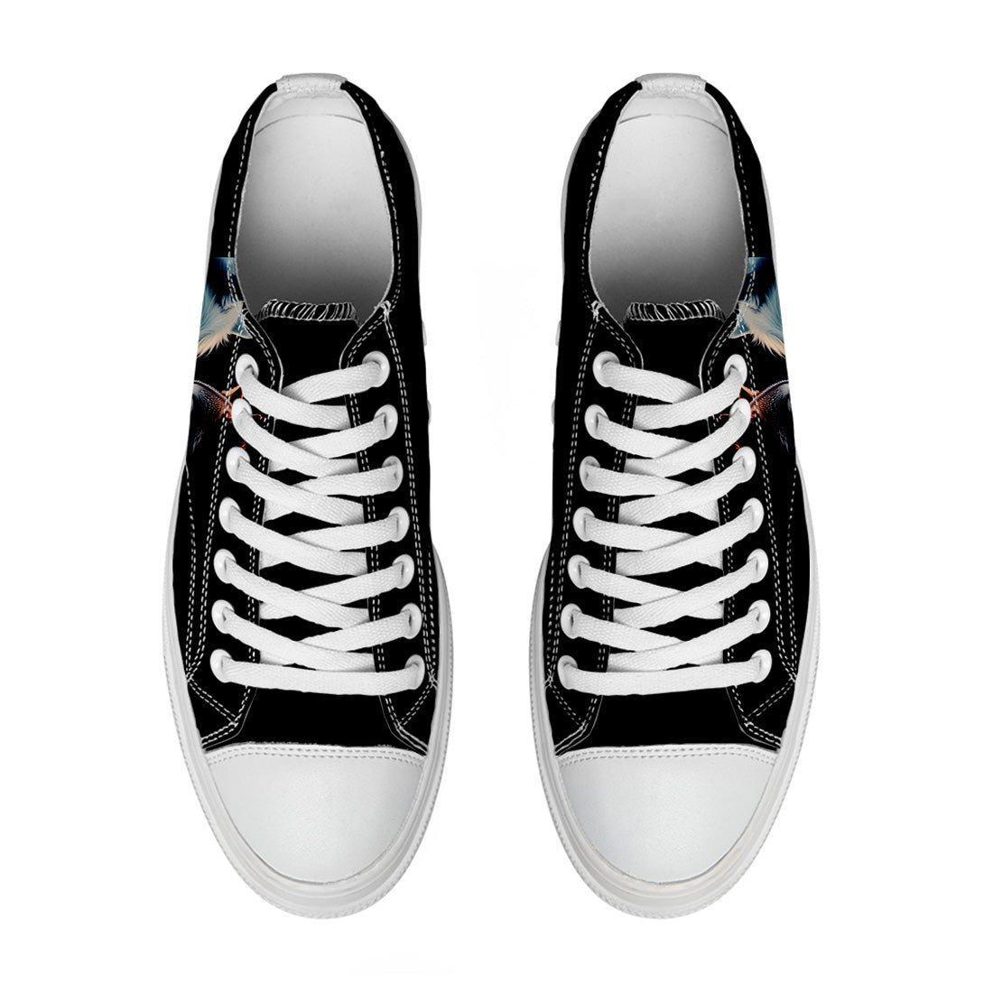 Realza tu estilo con las zapatillas bajas de lona Wolf para hombre y mujer
