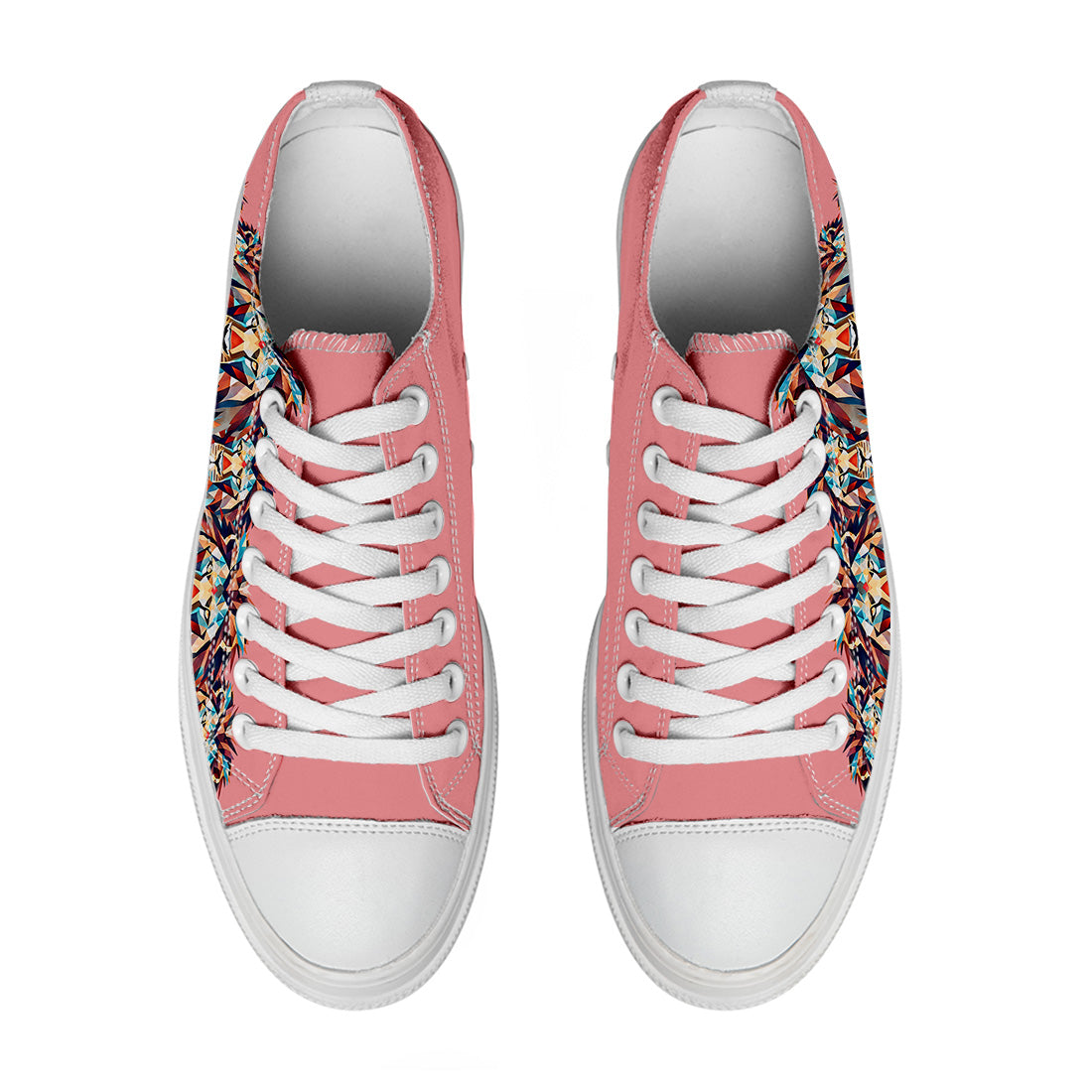 Resalta tu estilo con las zapatillas bajas de lona Lion para hombre y mujer