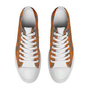 Resalta tu estilo con las zapatillas bajas de lona Skeleton para hombre y mujer