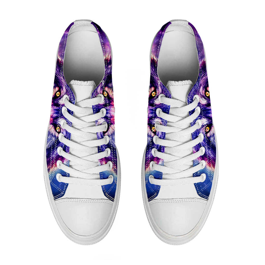 Realza tu estilo con las zapatillas bajas de lona Wolf para hombre y mujer