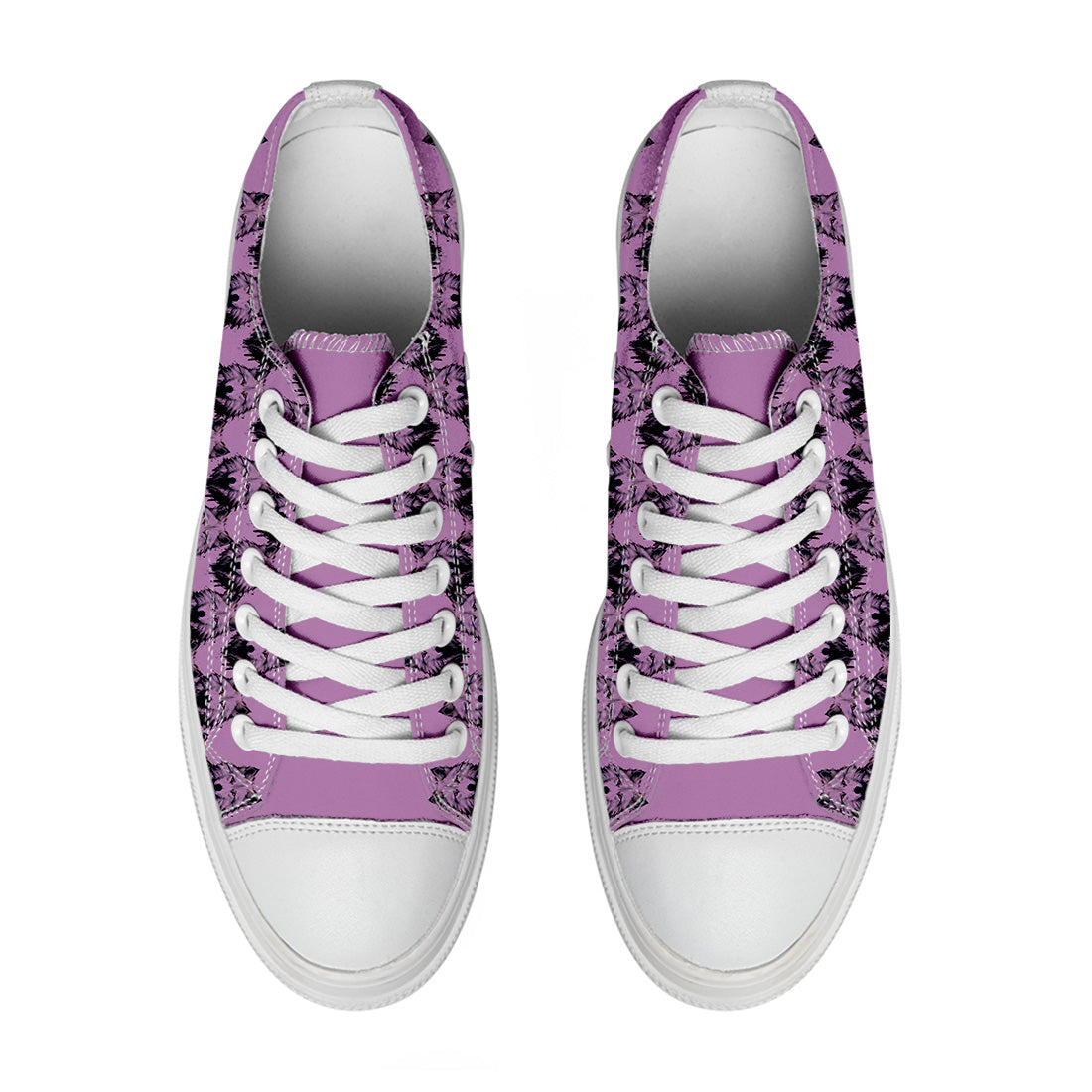 Realza tu estilo con las zapatillas bajas de lona Wolf para hombre y mujer