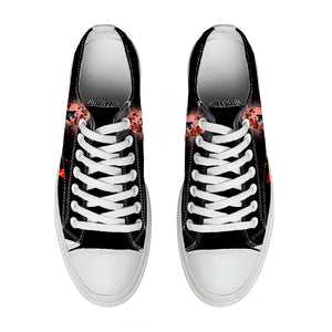 Realza tu estilo con las zapatillas bajas de lona Wolf para hombre y mujer
