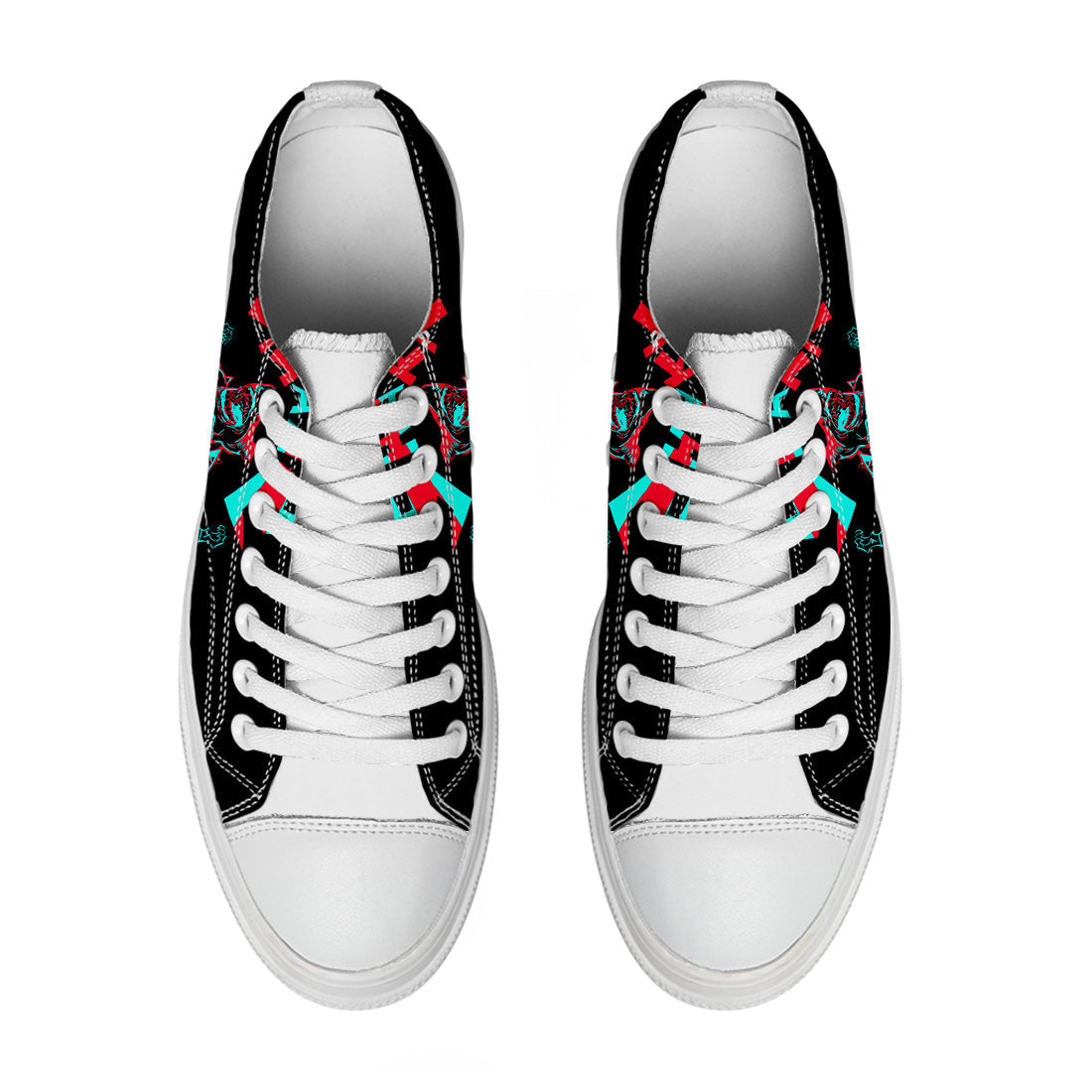 Realza tu estilo con las zapatillas bajas de lona Shark para hombre y mujer