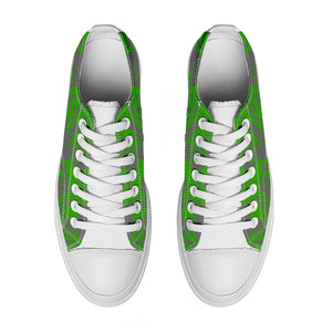 Resalta tu estilo con las zapatillas bajas de lona Skeleton para hombre y mujer