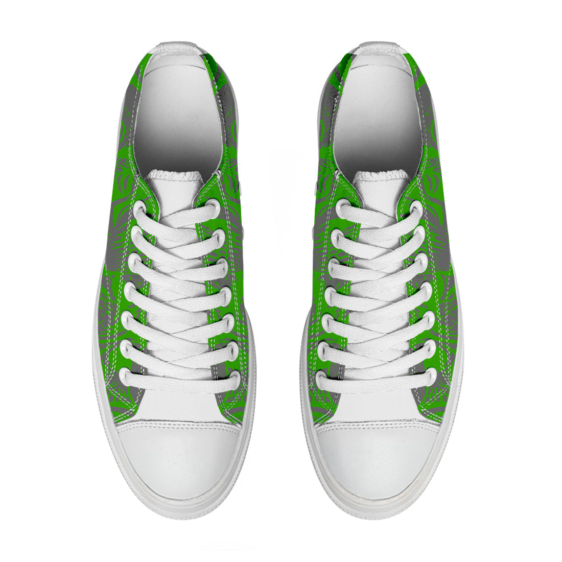 Resalta tu estilo con las zapatillas bajas de lona Skeleton para hombre y mujer