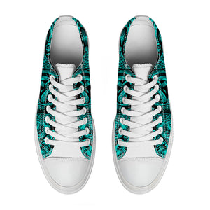 Resalta tu estilo con las zapatillas bajas de lona Fish para hombre y mujer