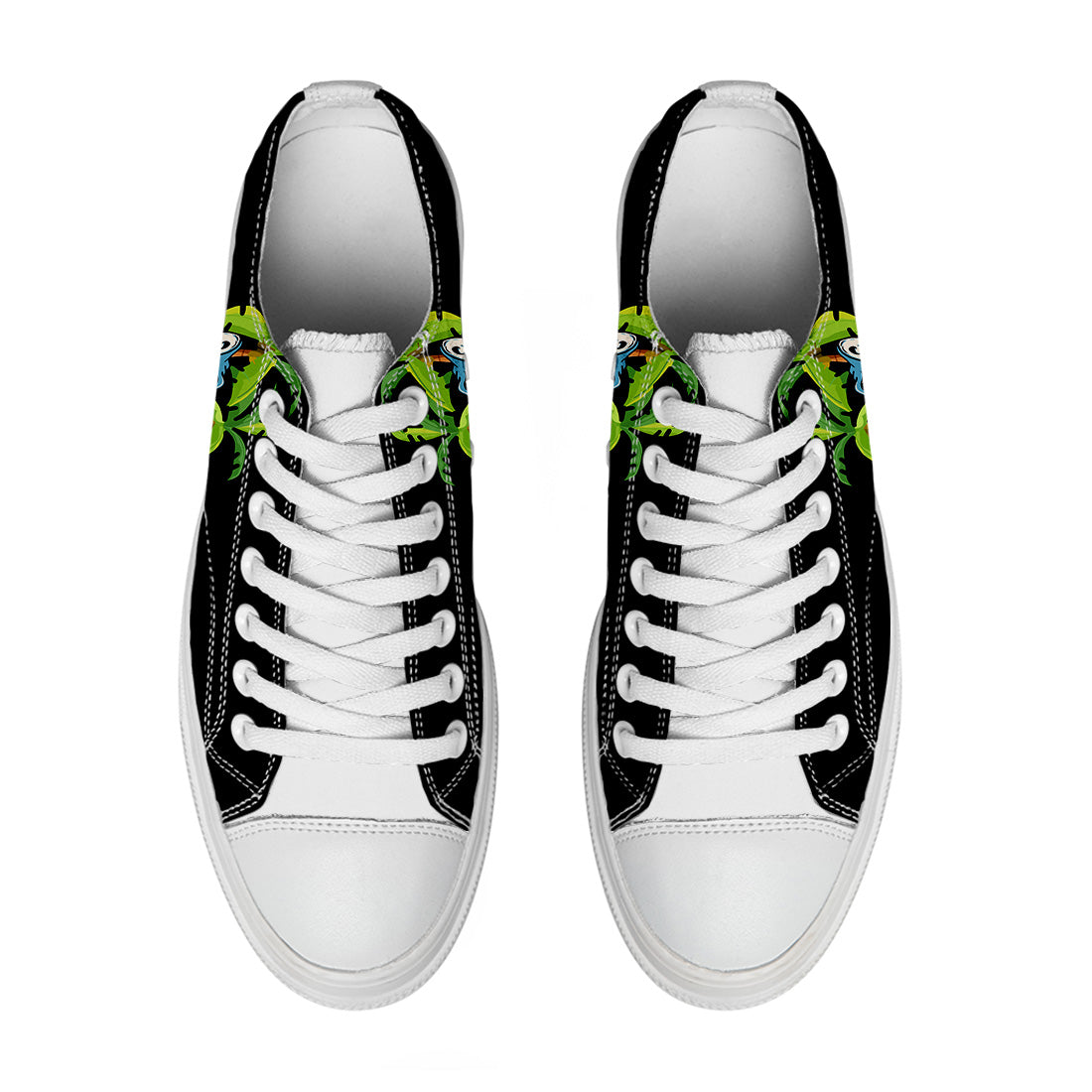 Realza tu estilo con las zapatillas bajas de lona Shark para hombre y mujer