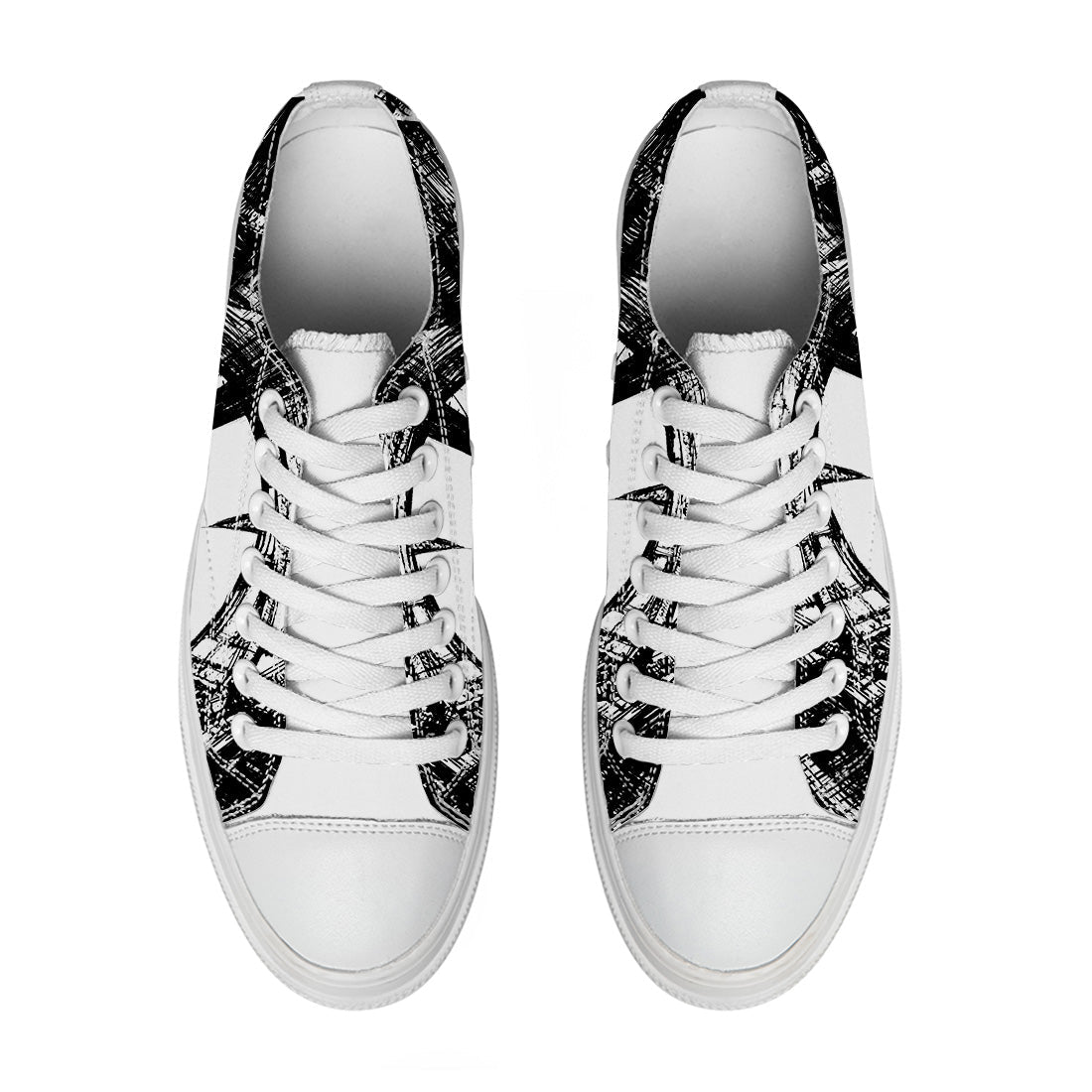 Realza tu estilo con zapatillas bajas de lona para hombre y mujer