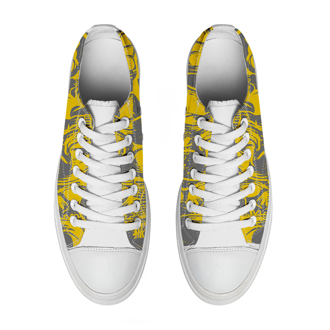 Resalta tu estilo con las zapatillas bajas de lona Skeleton para hombre y mujer