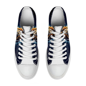 Realza tu estilo con zapatillas bajas de lona para hombre y mujer