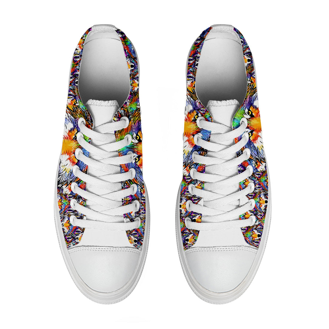 Realza tu estilo con las zapatillas bajas de lona Wolf para hombre y mujer