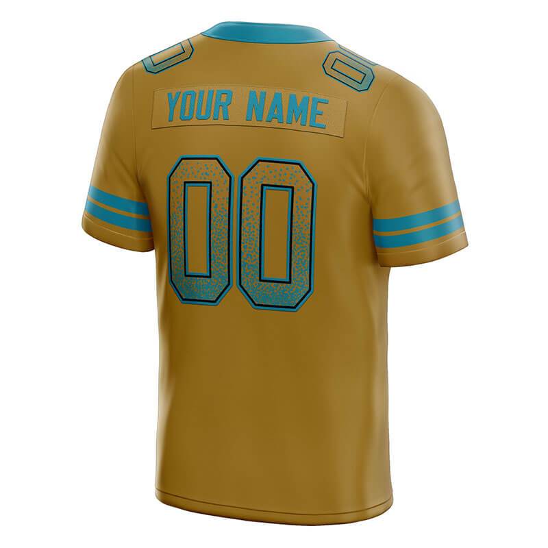 custom authentic drift fashion football jersey black-teal mesh