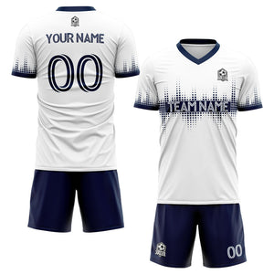custom soccer uniform jersey kids adults personalized set jersey shirt white