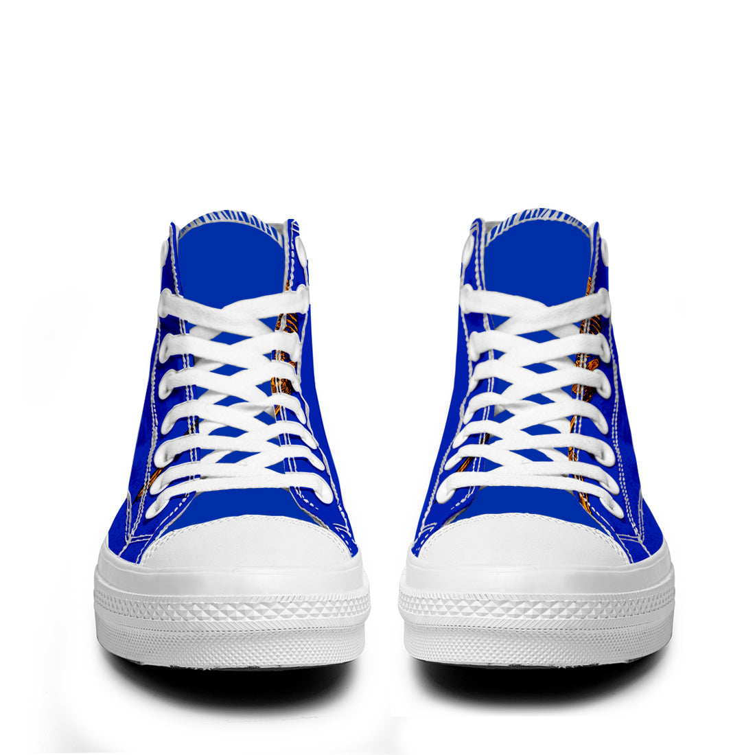 Resalta tu estilo con las zapatillas de lona de caña media Skeleton para hombre y mujer