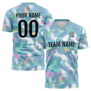 Uniforme de fútbol personalizado & camiseta para niños y adultos & conjunto personalizado & camiseta preciosa y verde grisácea