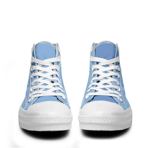 Realza tu estilo con zapatillas de lona de media caña para hombre y mujer