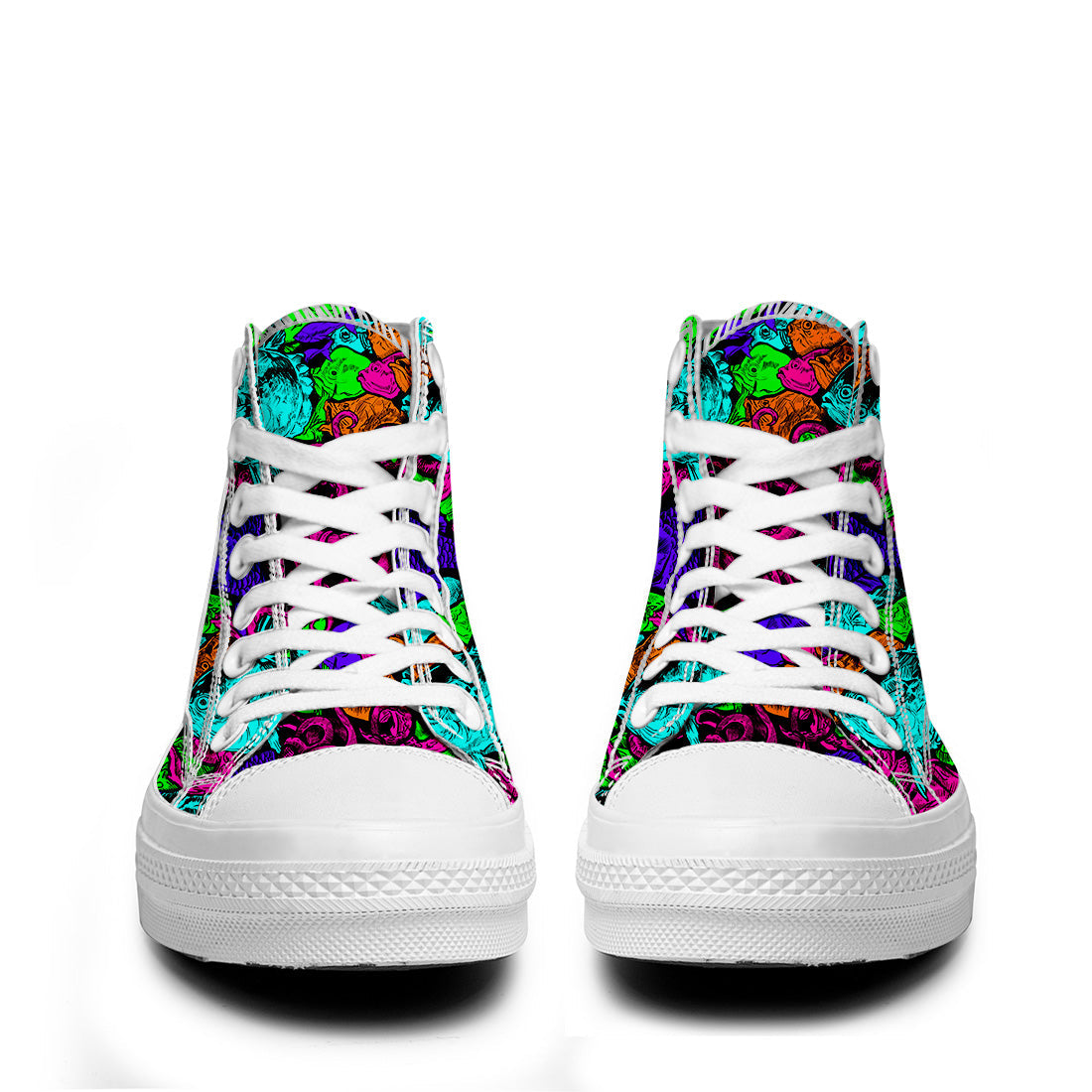 Realza tu estilo con zapatillas de lona de media caña para hombre y mujer