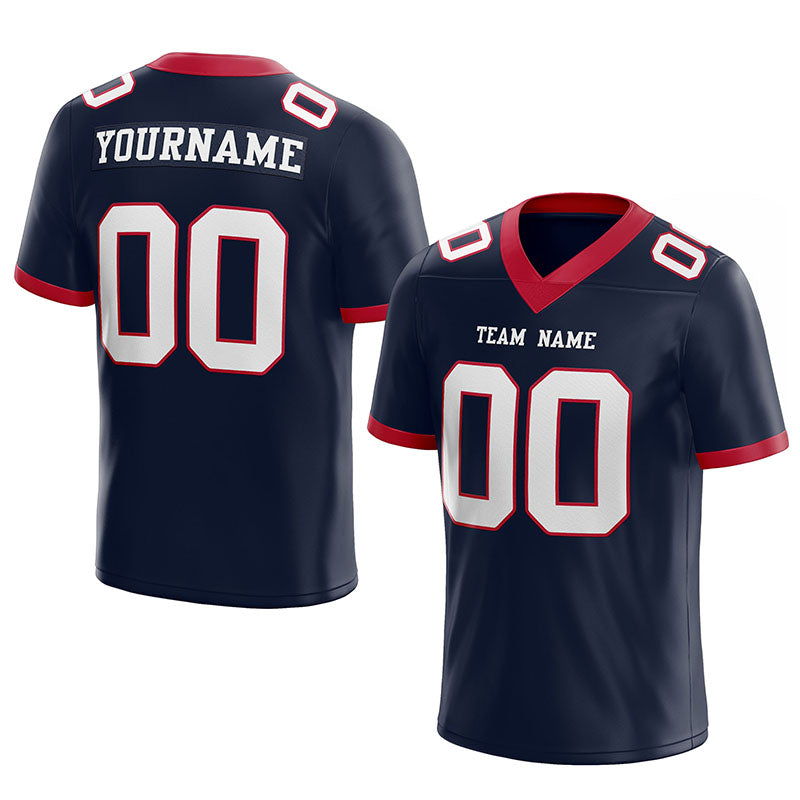 customized authentic football jersey old gold purple-white mesh