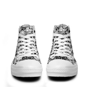 Realza tu estilo con zapatillas de lona de media caña para hombre y mujer