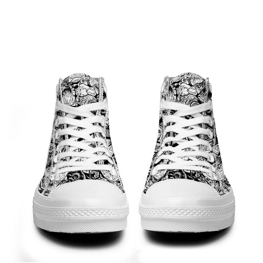 Realza tu estilo con zapatillas de lona de media caña para hombre y mujer