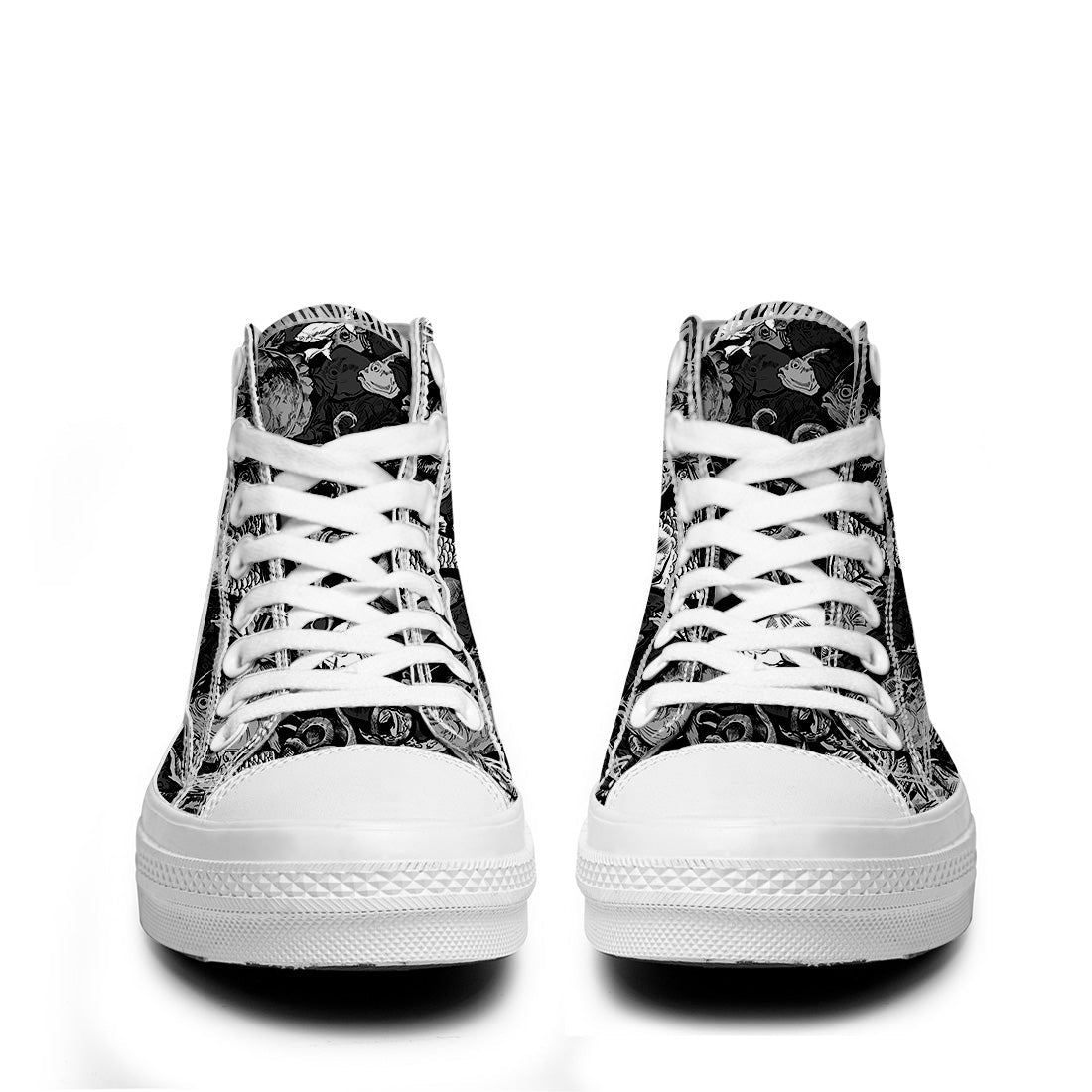 Realza tu estilo con zapatillas de lona de media caña para hombre y mujer