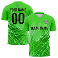 Uniforme de fútbol personalizado para niños y adultos & conjunto personalizado de camiseta verde