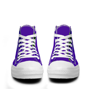 Resalta tu estilo con las zapatillas de lona de caña media Skeleton para hombre y mujer