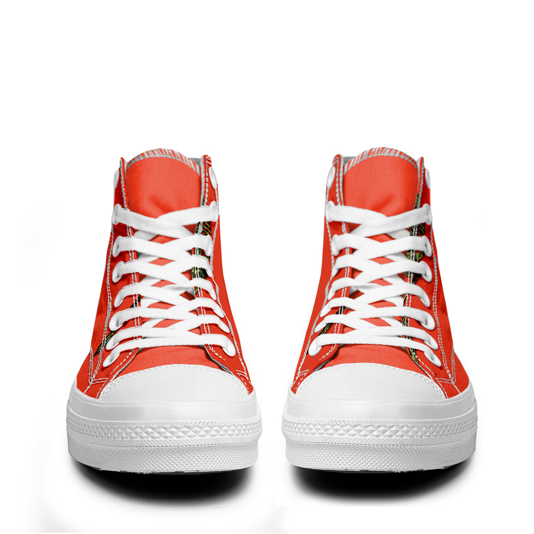 Resalta tu estilo con las zapatillas de lona de caña media Skeleton para hombre y mujer