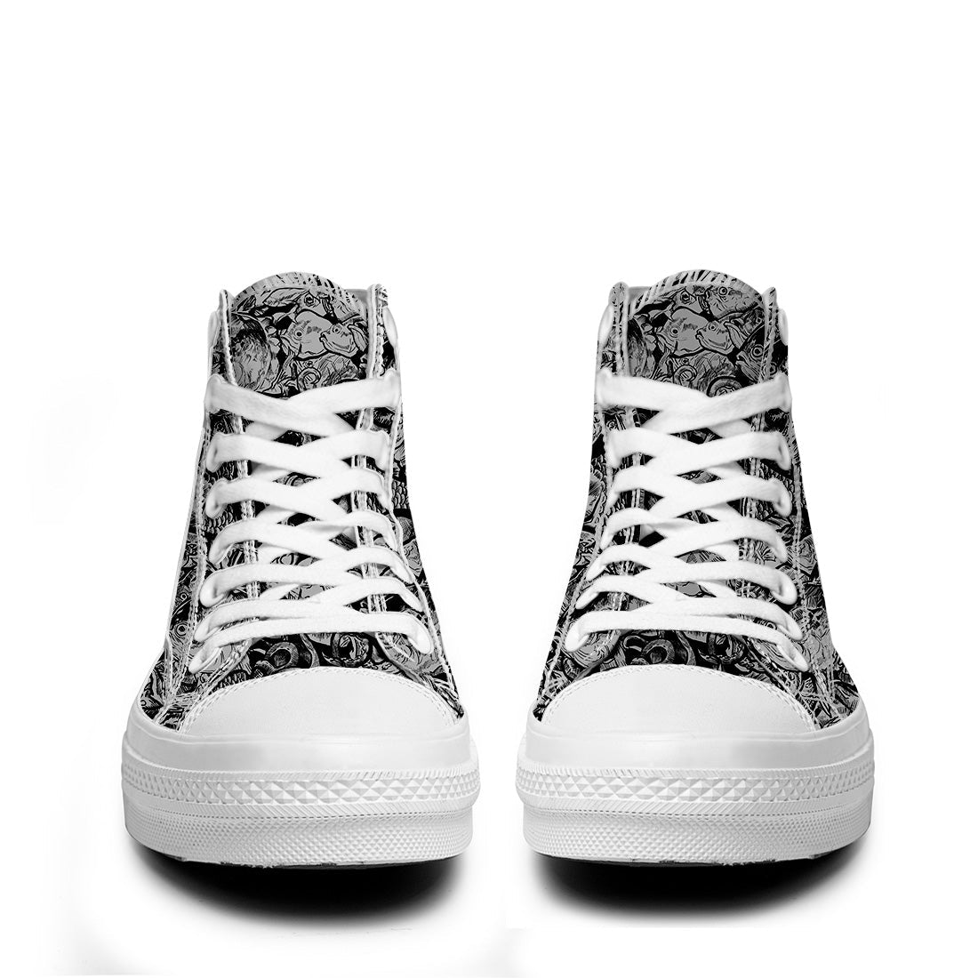 Realza tu estilo con zapatillas de lona de media caña para hombre y mujer