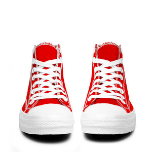 Realza tu estilo con zapatillas de lona de media caña para hombre y mujer